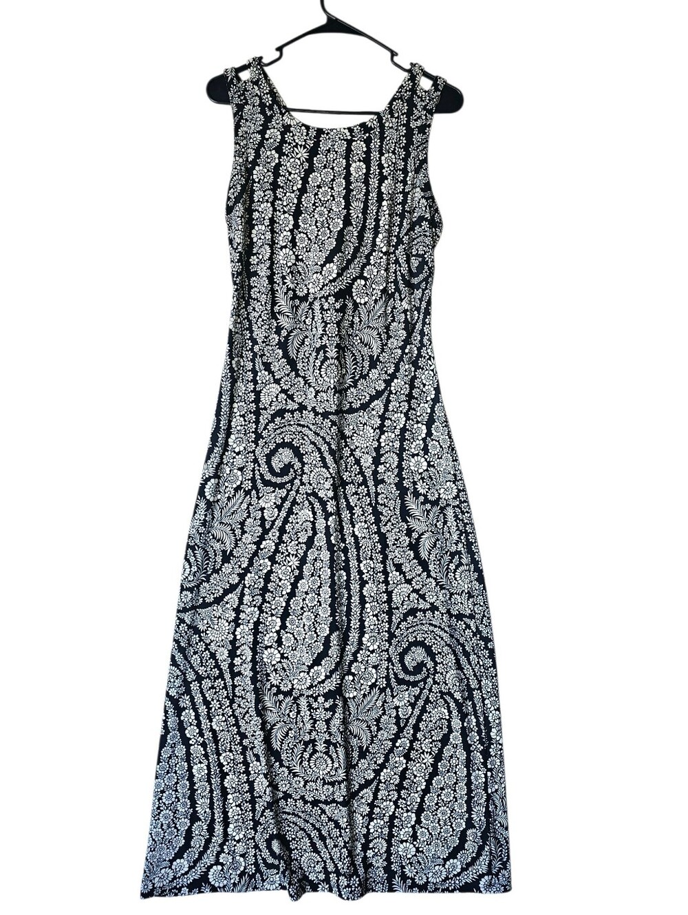 Brand New with Tags (NWT) Tommy Hilfiger Paisley Cross-Back Maxi Dress - Picture 2 of 16